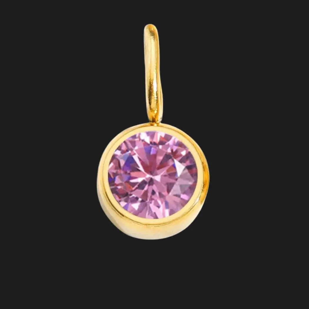Custom Birthstone Pendant