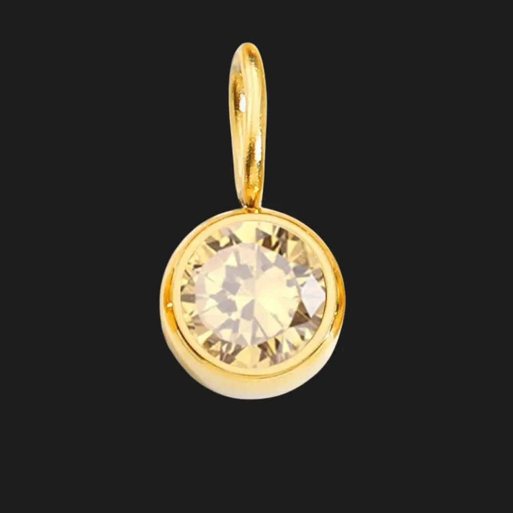 Custom Birthstone Pendant