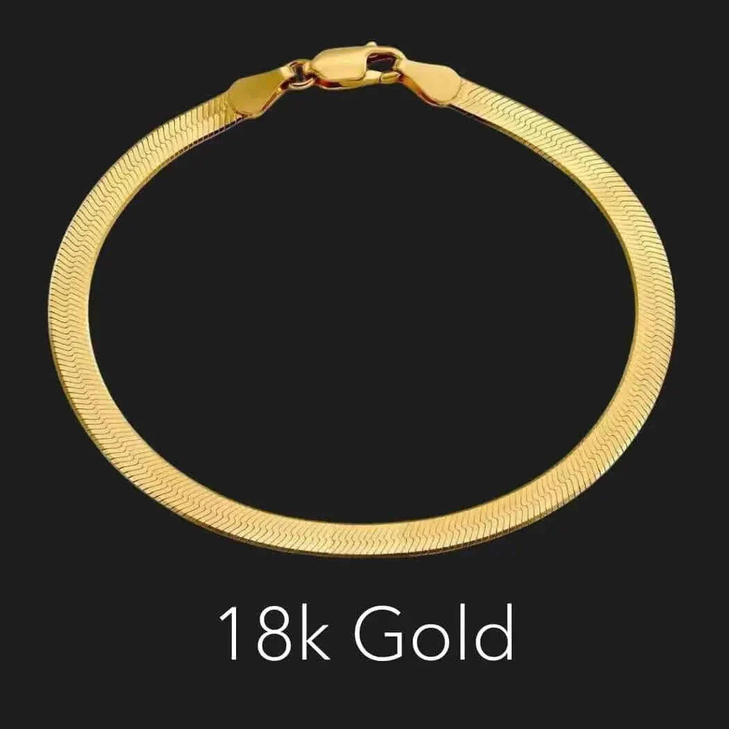 14K roze-goudhrelaat armband