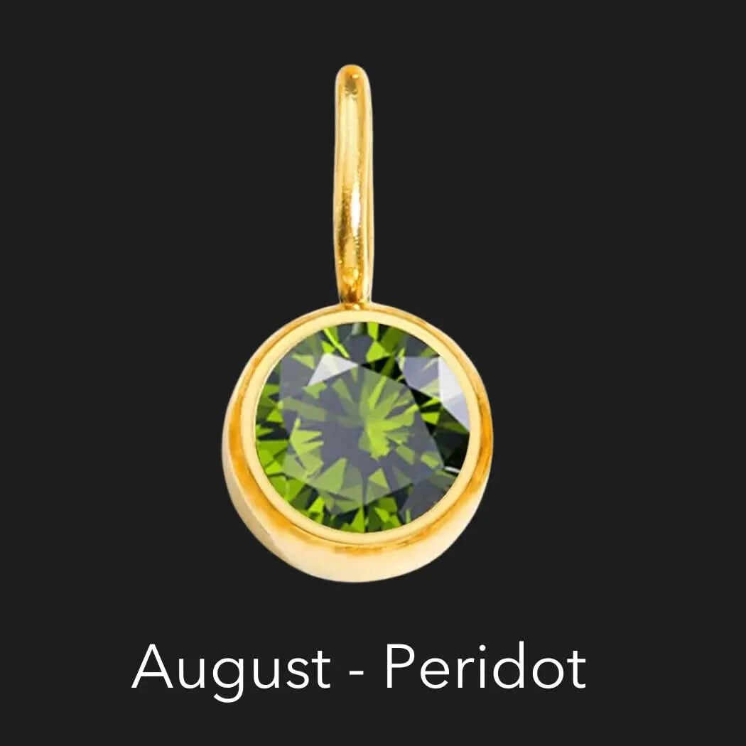 Custom Birthstone Pendant