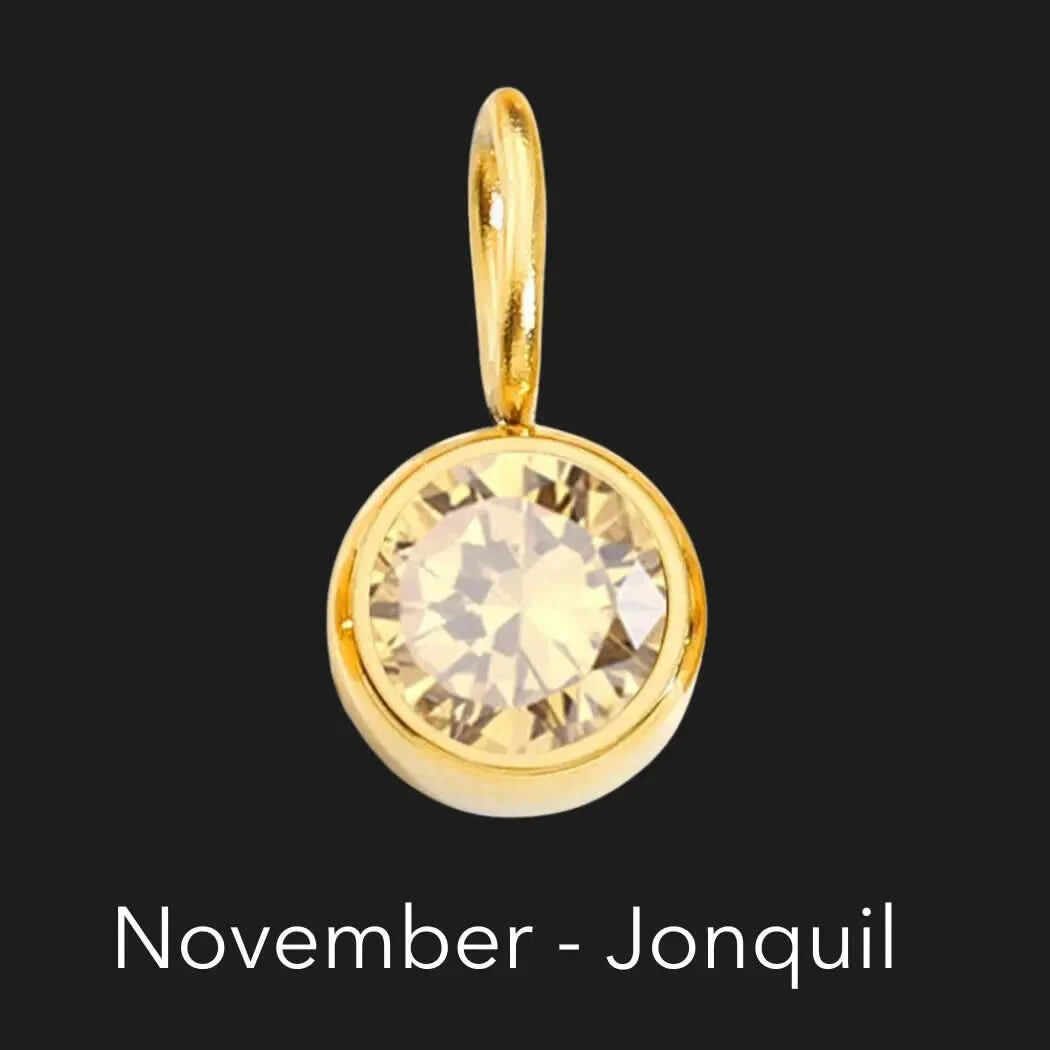 Custom Birthstone Pendant