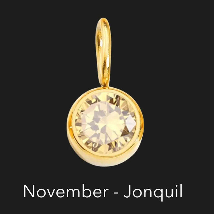 Custom Birthstone Pendant