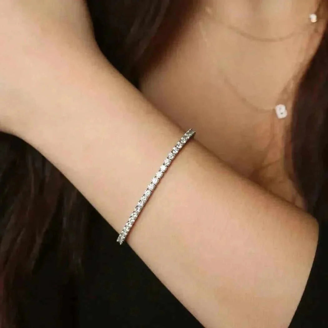 Bracelet de tennis en diamant