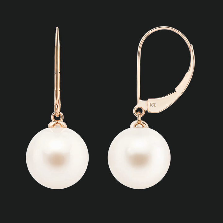 Naušnice s okruglim biserom