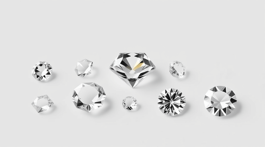 Variant aan diamantvormen die duidelijkheid en schittering toont, ideaal voor het selecteren van budgetvriendelijke opties.