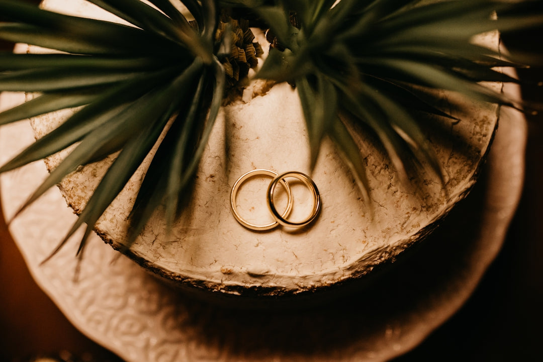 Zwei goldene Ringe