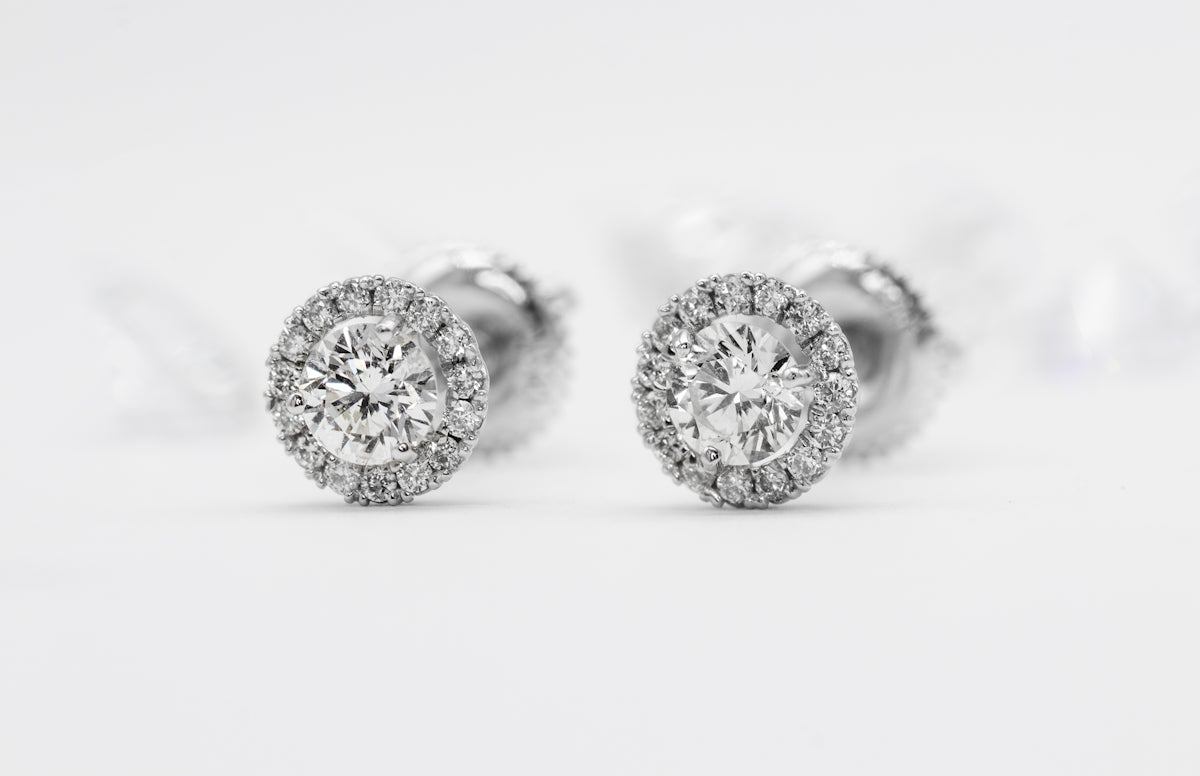 silver and diamond studded ring