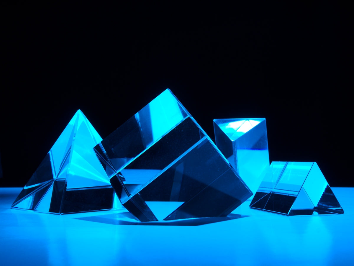 Blau -Weiß -Diamant -Illustration