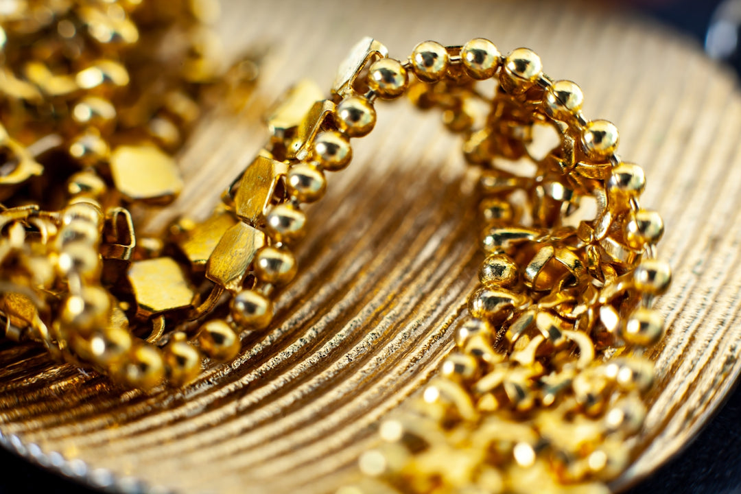 a close up of a bracelet