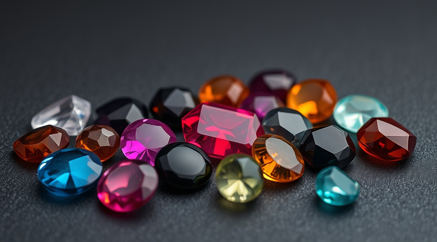 Colorful variety of gemstones showcasing different shapes and hues for everyday jewelry wear.