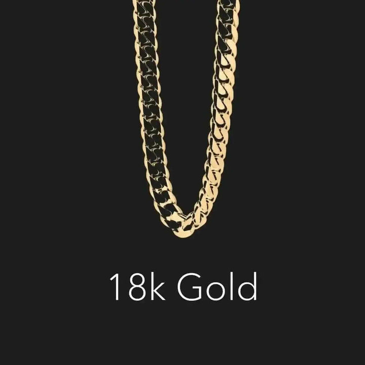 Sterling Silver Diamond-Cut Cuban Link Chain