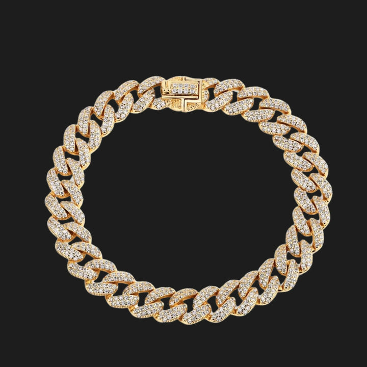Moissanite Cuban Tennis Bracelet