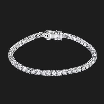 Jordan - 10k White Gold Bracelet from Lucellia