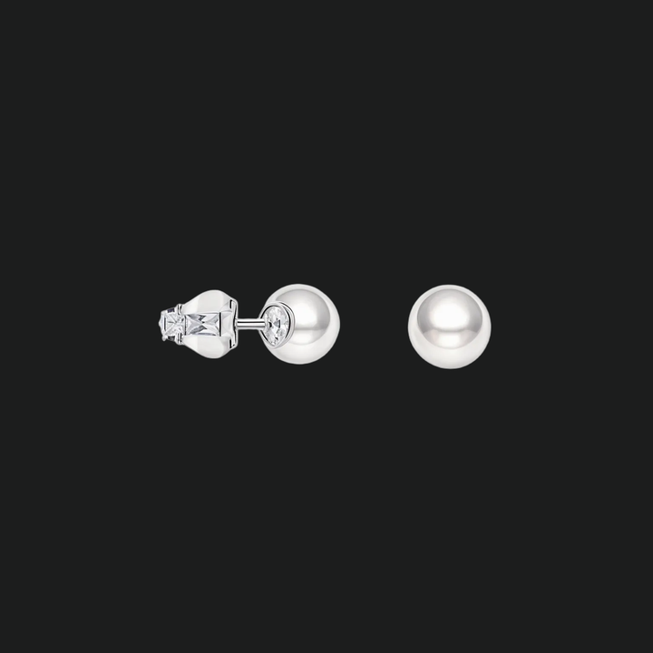 6 mm Solitaire Pearl Stud -oorbellen