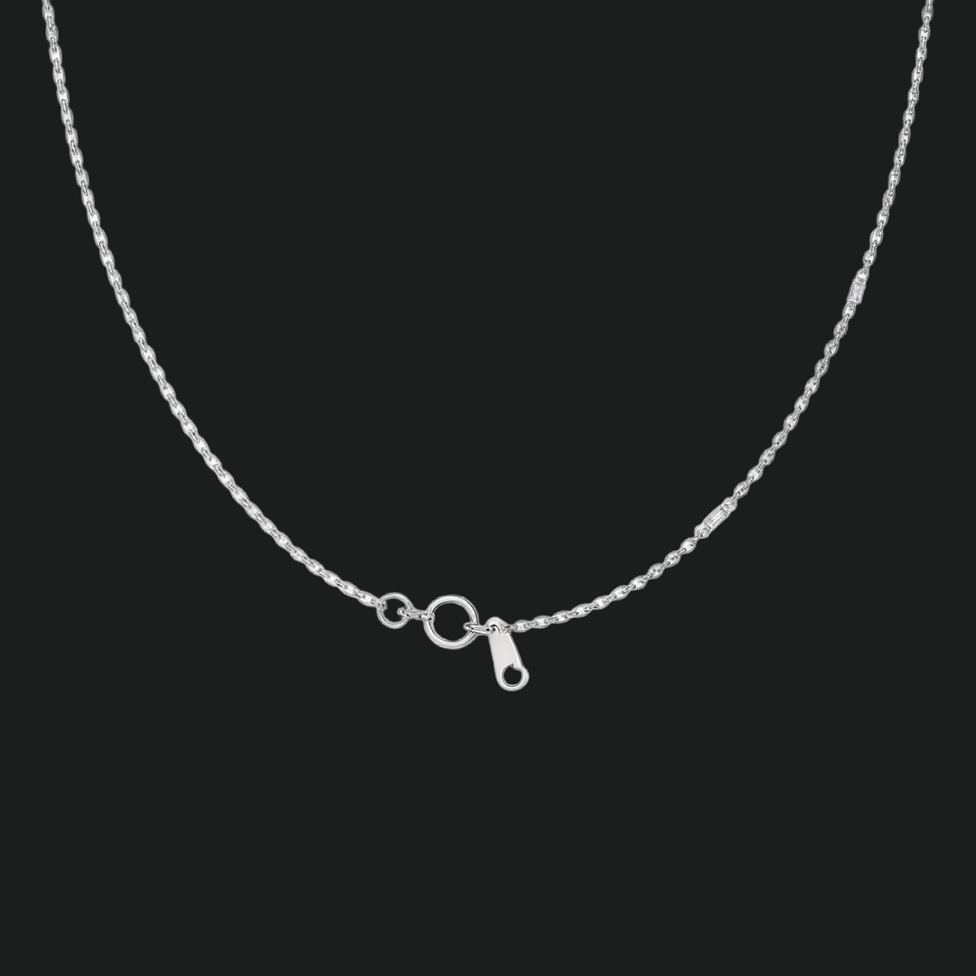 9mm Pearl Twist Pendant Necklace with Diamond Accents