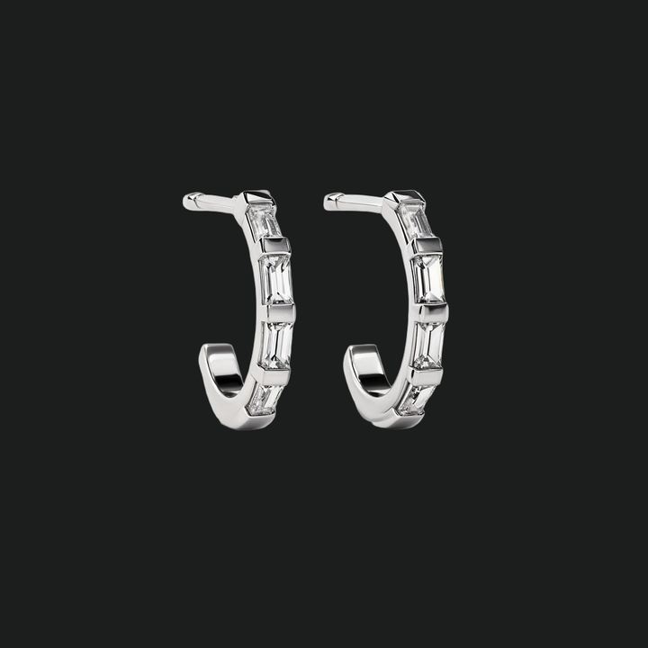 Baguette diamant knuffelhoepeloorbellen