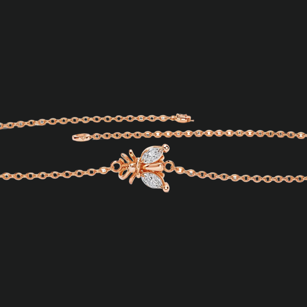 Bienendiamant Marquise Armband