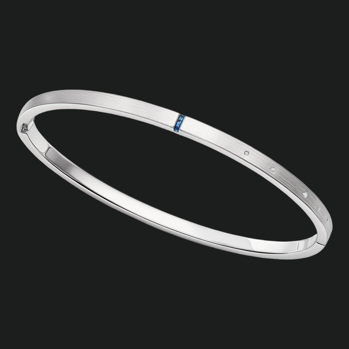 Stokblauw blauwe saffier armband