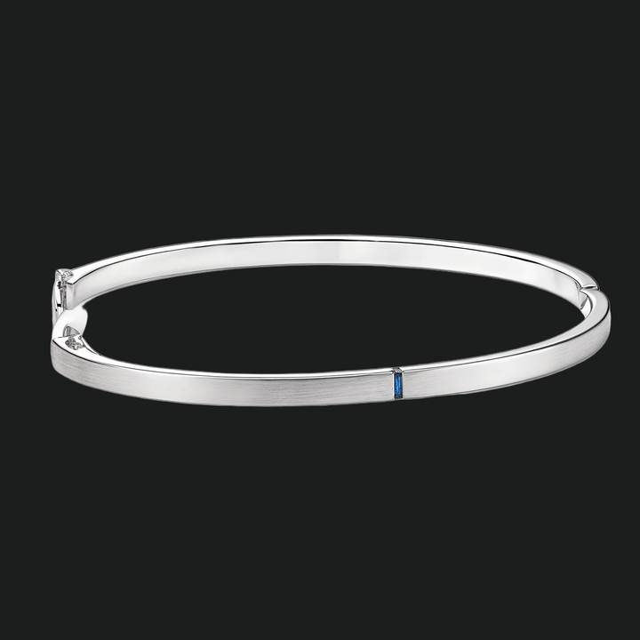 Stokblauw blauwe saffier armband