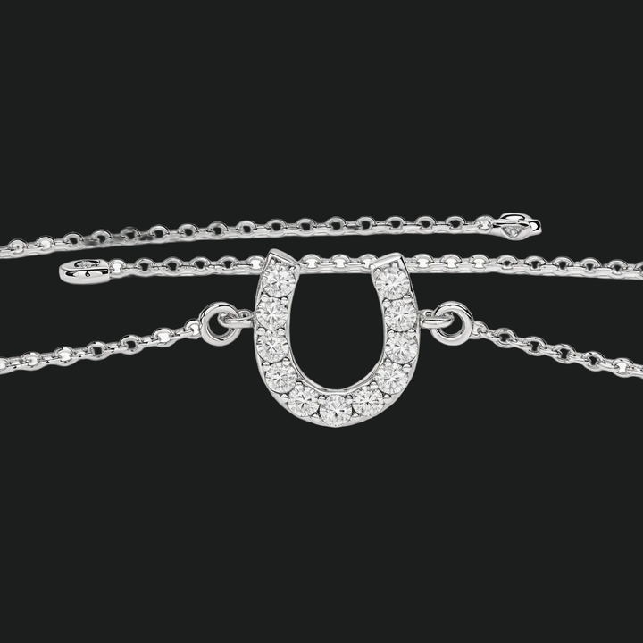 Ronde diamant hoefijzerticht