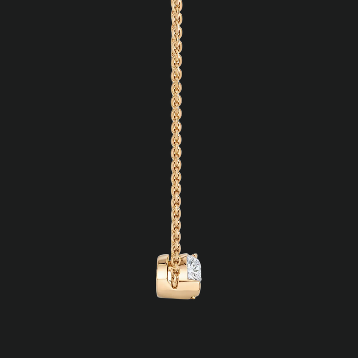 Marquise Diamond Solitaire Anhängerkette