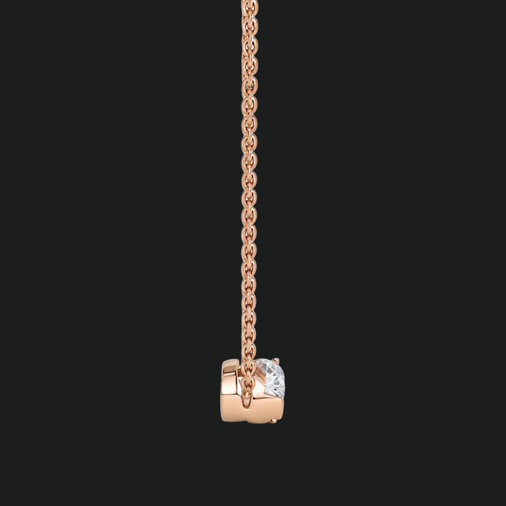 Marquise Diamond Solitaire Anhängerkette