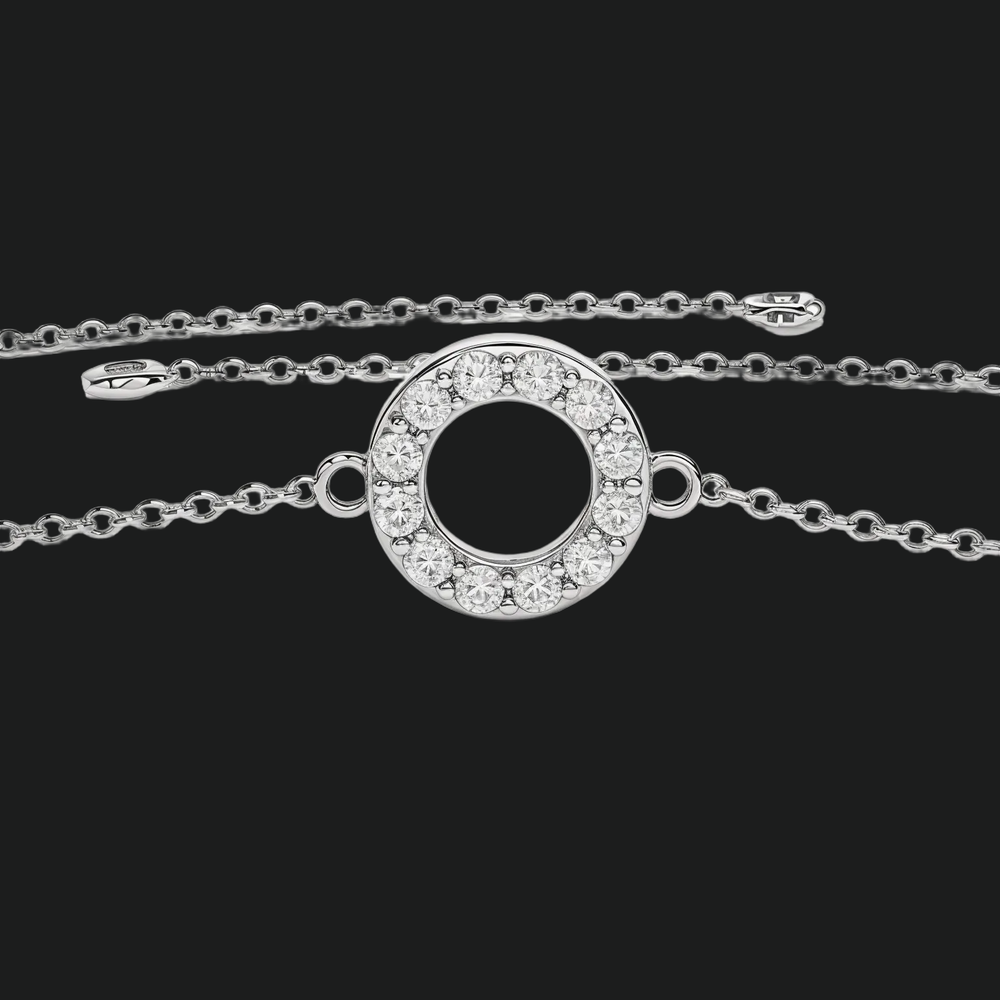 Round Diamond Tennis Bracelet