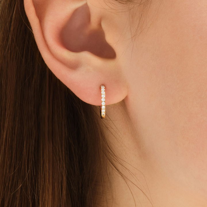 Petite Open J Hoop Diamond Earrings (1)