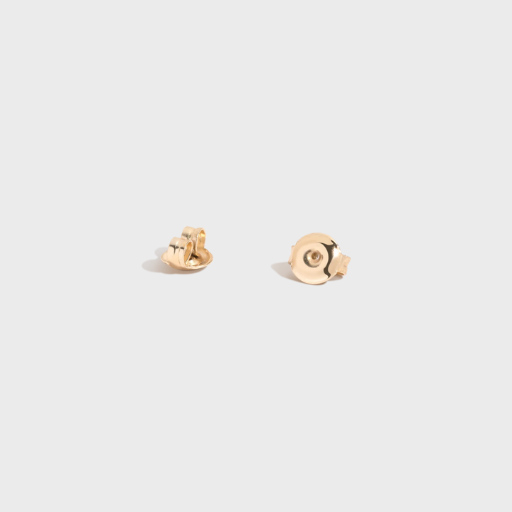 Ruby en Diamond Halo Stud -oorbellen