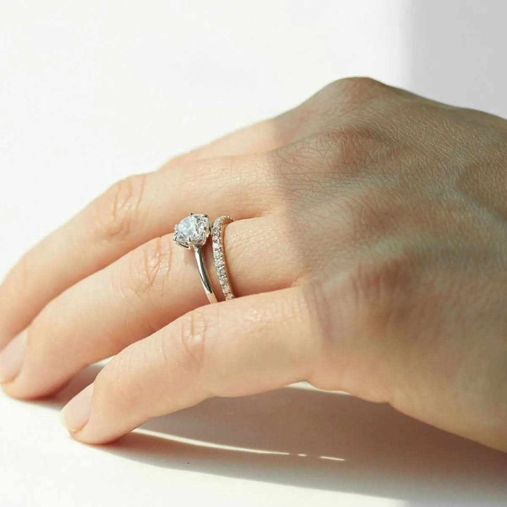 Cushion Diamond Solitaire Ring