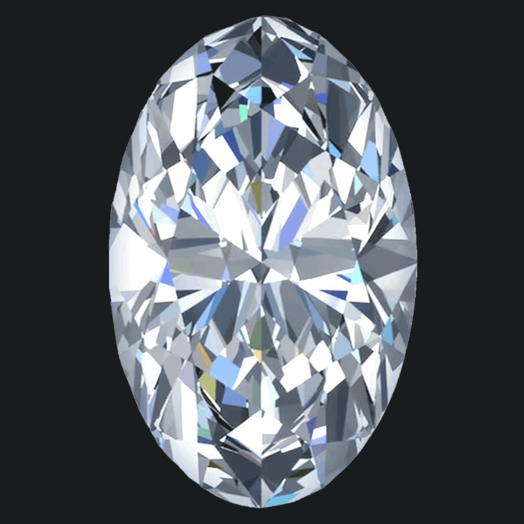 Ovaler Diamant