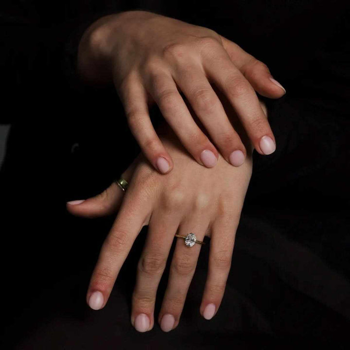 Anello Solitario Princess in Diamante