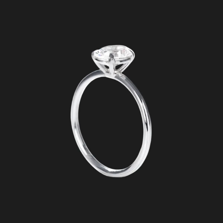 Anello Solitario Princess in Diamante
