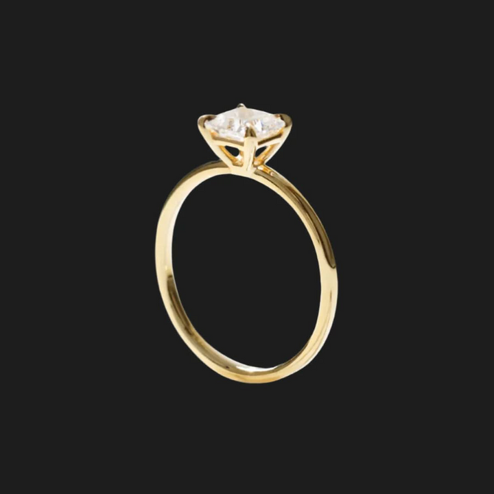 Anello Solitario Princess in Diamante