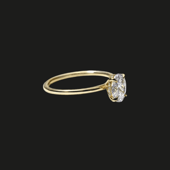 Radiant Solitaire Engagement Ring