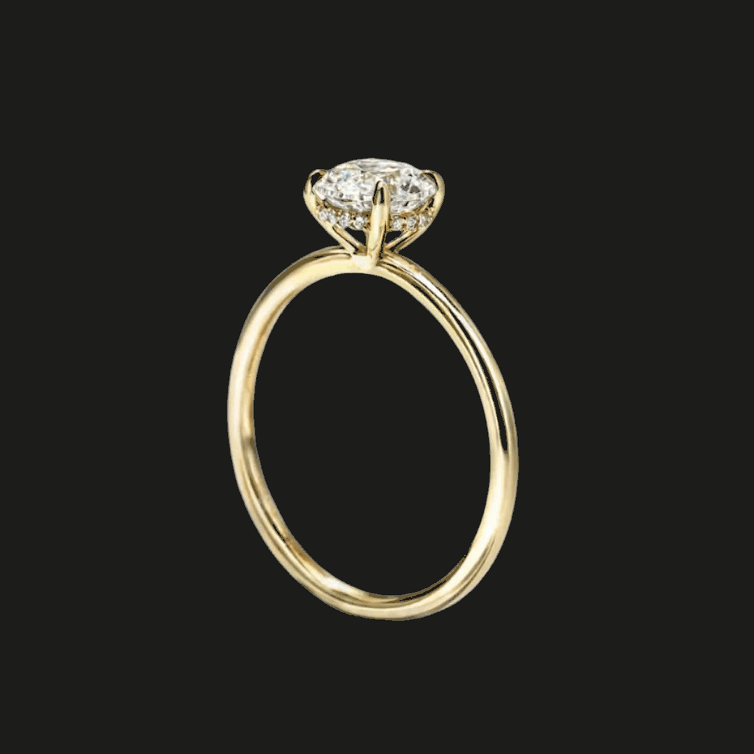 Radiant Solitaire Engagement Ring