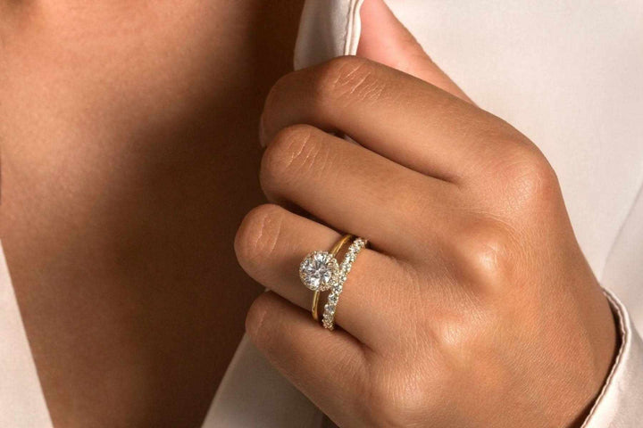 Radiant Halo Diamond Engagement Ring