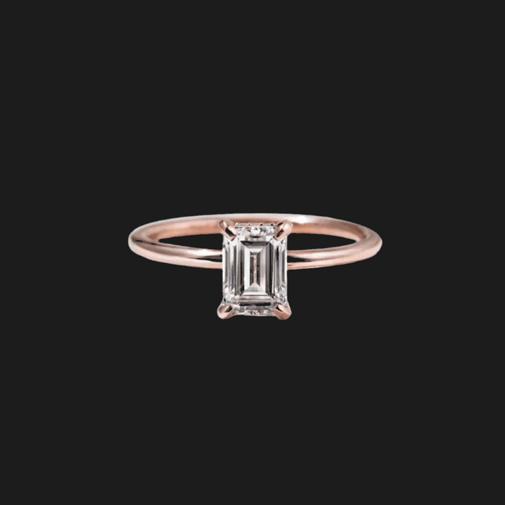 Radiant Solitaire Engagement Ring