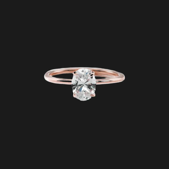 Radiant Solitaire Engagement Ring