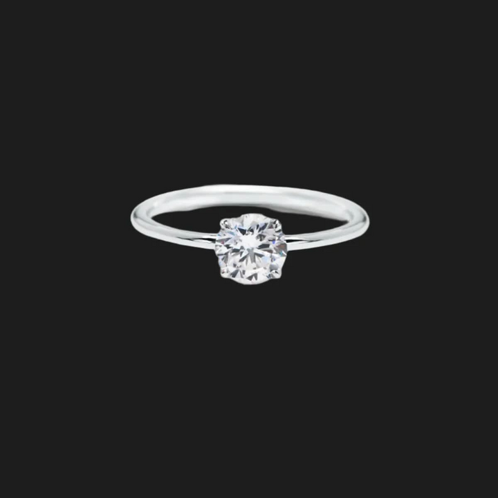 Radiant Solitaire Engagement Ring