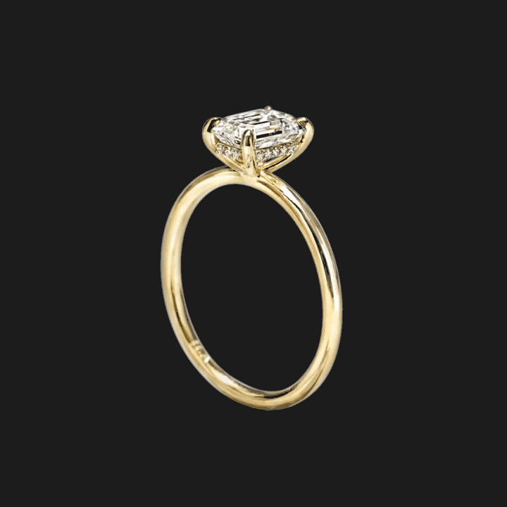 Radiant Solitaire Engagement Ring