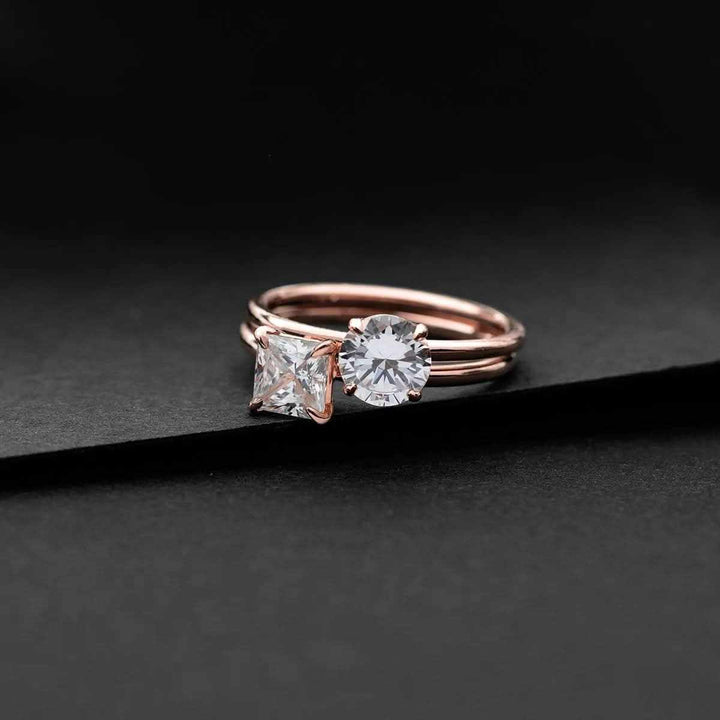 Oval Solitaire Diamond Ring